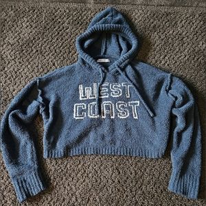 Cropped oversize hoodie sweatshirt Medium Arizona Jean Co.  West Coast